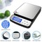 110 LB 50KG Digital Postal Scale, MOCCO Heavy Duty Stainless Steel Multifunctional Shipping Scale 0.1oz   1g Accuracy with Tare Hold and Counting Function for UPS USPS Floor Bench Office Weight